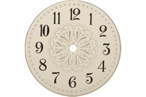 Garneck Orologio Europeo Quadrante di Sostituzione del Quadrante Di Ferro Fai Da Te Orologio Da Parete Accessori Orologio Da Parete Quadrante Rotondo Quadrante Discotto Orologio Parti Di Movimento