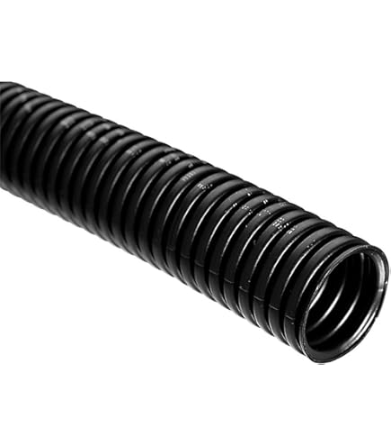 Zwarte PTFE gegolfde buis - Flexibele slang voor de automobielindustrie