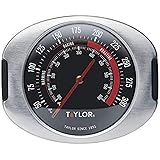 Taylor TYPTHOVENSS Pro Oven Thermometer with Hanging Clip/Stand, Stainless Steel