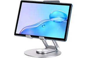 DOOGEE Tablet Porta Tablet Stand da Tavolo,Supporto Porta Poggia Telefono Scrivania