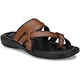 TrueYarn Men's Genuine Leather Slippers | Thong Sandals For Men | Comfortable | Cushioned Insole | Durable | Handmade | All Occasion Slippers
