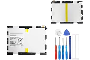 E-YIIVIIL Batería de repuesto EB-BT550ABA EB-BT550ABE compatible con Samsung Galaxy Tab A 9.7 Galaxy Tab A Plus 9.7 WiFi SM-P350 SM-P550 SM-T550 + herramientas