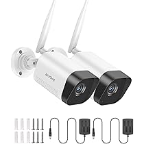 ANNKE 5MP Überwachungskamera Set - 16CH 4K NVR Mit 10x WLAN Kameras