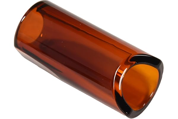 The Rock Slide Verre de forme ergonomique Slide taille M (intérieur 19,5 mm - longueur 60 mm) - Amber Edition