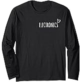 Electronics Technology DIY Gadget Engineer Long-Sleeved Shirt black
