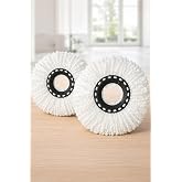 Nistabolje 2 Rotary Head Mop Backup Microfiber Rotary Mat Replacement