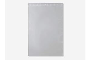 UNIVERS GRAPHIQUE 500 sachets à fermeture zip format 250 x 350 mm 25 x 35 cm pochette zip qualité alimentaire aux normes CEE 50 microns sachet congélation emballage sac solide recyclable avec trou de suspension