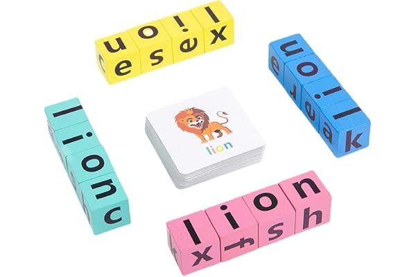 SHINETOY 3D Magic Cube Puzzle with 24 Magnets Infinity Cube Fidget Toy Transforms into 70+ Magnetic Shape Shifting Stress Relief Brain Teaser Best Gift for Kids & Adults (Letter Spelling Game)