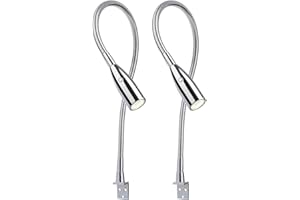 KALB MATERIAL FÜR MÖBEL Lampa LED do czytania lampka do czytania, lampka nocna, lampka nocna, lampka do czytania, do wyboru: zestaw 2 szt