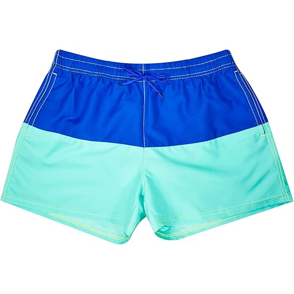 Short De Bain Homme Longue Coupe Ample - Maillot De Bain Séchage Rapide, 3 Poches, Cordon Ajustable | Pour Surf, Natation, Plage