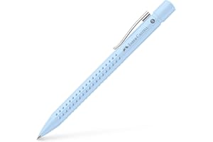 FABER-CASTELL 231028 - Portamine Grip Sky Blue, durezza B, mina 0,7 mm, con gomma