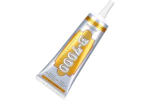 DAWRIS BRISKORE Tubo extra grande di supercolla, colla multiuso, colla potente universale, colla multiuso trasparente, colla cristallina per gioielli, smartphone, metallo, fai da te, ecc., 110 ml