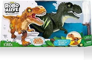 TOBAR Robo Alive Zuru Robo Dino Animal de Compagnie (Vert)