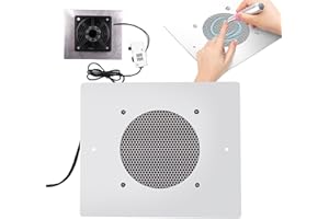 YUYTE Aspiratore per Unghie, 60W Potente Aspiratore di Polvere per Unghie Incorporato Du Nail Nai