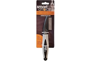Smart Choice Flea and Dust Grooming Comb, Grey/Black, 0.06 kg