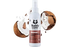 Buddycare Spray Désodorisant pour Chat - Noix de Coco 200 ML