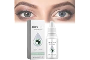 KOLARMO Eye Color Changing Drops,Change Eye Color Drops,Natural Eye Drops for Dry Eyes,IrisInk Eye Drops,Fancy Drops Change Your Eye Color,Lighten & Brighten Your Eye Color (Green)