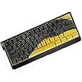 XXINGYULI Wooting 60HE Custom Magnetic Mechanical Gaming Keyboard Wired Lightweight PBT Keycap Compatible With Electronic Sports And Laptop Gaming(Wooting60HE Yellow)