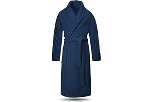 normani 100% Baumwoll Bademantel Saunamantel zweifarbig und einfarbig mit und ohne Kapuze für Damen und Herren (Gr. XS - 4XL)