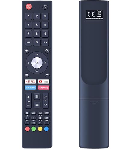 Telecomando Universale Re-Flix Superior Light Per TV NIKKEI NI24HD6CA9 - Sostituzione Facile