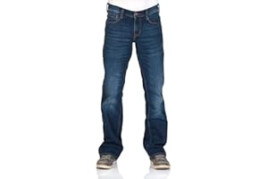 MUSTANG Jeans Herren Stretch Oregon Bootcut Jeanshose Hose Denim Schwarz Blau 30 31 32 33 34 36 38 40