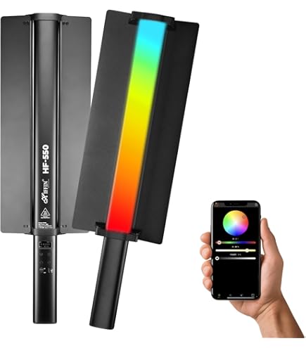 ZHIYUN CINEPEER C100 100W RGB Stick Light LED APP Control Video