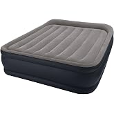 İntex 64136 Elektrikli &Ccedil;ift Kişilik Queen Deluxe Yatak Fiber-Tech