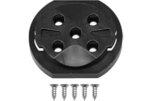 Oniissy Kit di riparazione per computer da bicicletta, ricambio per computer per Garmin per Bryton, in nylon, nero, compatibile