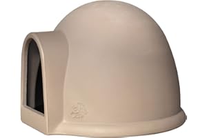 Flowers 40641 – Cabine per cani/gatti, Igloo Beige grande