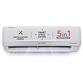 Lloyd 1 Ton 3 Star Inverter Split AC (5 in 1 Convertible, Cools Up To 52°C, Smart 4 Way Air Swing, Turbo Cool, Installation Check, 100% Copper, White 