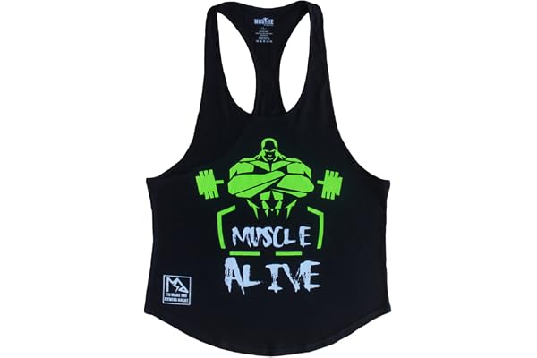 Homme Musculation Débardeurs Tank Top de Sport sans Manches Tee Tops
