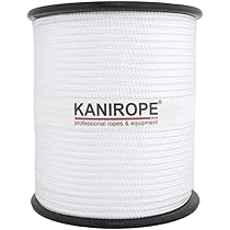 Kanirope® Corde Cordage En Coton COBRAID 3mm 500m Tressée