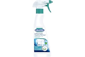 Dr. Beckmann kylskåp hygienrengöringsmedel | Spray | 250 ml | Rengör hygieniskt och neutraliserar lukter