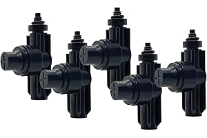Drip&Fresh Válvula Antigoteo para Sistemas de Nebulización de Agua, Compatible con todas las Toberas 10/24 de Baja Presión 5 Unidades