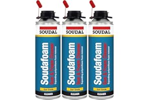 BUILDWARE 3x Soudal Gun & Foam Cleaner 500ml