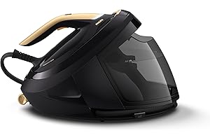Philips PerfectCare Steam Generator Iron 8000 Series, Speed Mode, Intelligent Automatic Steam, Automatic Vertical Steam, Guaranteed no Burns (PSG8130/80)