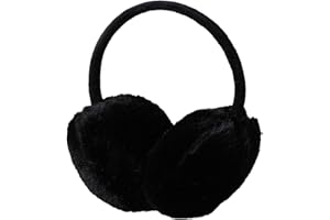IHCEMIH Ear Muffs, Women Earmuffs Fluffy Plush Earmuff Adults Winter Accessories Ear Warmers Running Skiing Ears Covers Protectors from Wind Cold Outdoor Gift for Ladies Girls Men