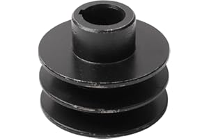 FUBESK Engine Pulley Round Belt Pulley for Diesel Power Thresher Designed for Optimal Power Transmission and Performance (168/170F 70A)