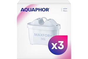 AQUAPHOR vattenfilterpatroner MAXFOR+ Pack 3, upp till 600 l med magnesium