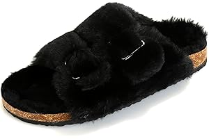 Rumkok Ciabatte Donna Invernali Da Casa, Antiscivolo Comode Ciabattine, Cozy Slides Slippers, Ciabatte Pelose Donna