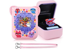 Starnearby Étui en Silicone pour Bitzees Interactive Digital Pet, Housse Protection Souple pour Animaux Compagnie Virtuel avec Lanière, Coque Protection Bitzees Mon Animal Interactif