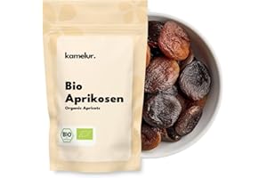 Kamelur Albicocche BIO Non Trattate, Albicocche Secche Non Solforate E Non Zuccherate, Di Una Morbidezza Straordinaria 1 Kg (Confezione Da 1)