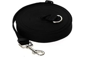 Laisse pour chien Katomi - 50 m x 2 cm - Pour dressage de chien et chiot