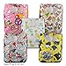 LittleBloom, Reusable Pocket Cloth Nappy, Fastener: Hook-Loop, Set of 5