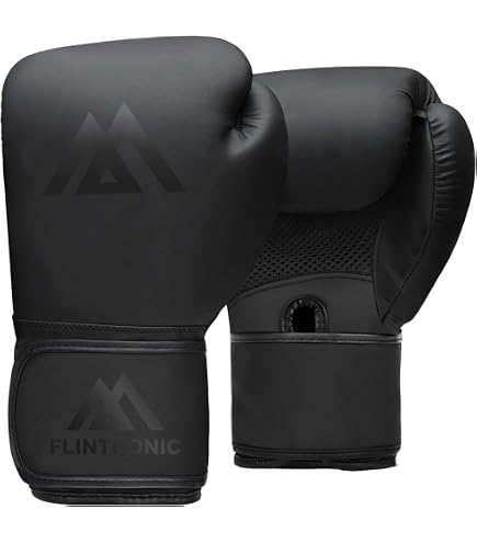Guanti Da Boxe Pitbull GL37W 10 Oz | In Pelle Artificiale, Pollice Bloccato, Chiusura Velcro | Per Muay Thai E Kickboxing