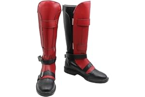 GSFDHDJS Cosplay Stiefel Schuhe for Deadpool Wade Wilson