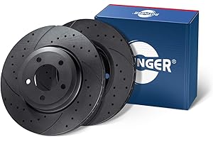 ROTINGER Rotors de disque de frein (essieu arrière, Ensemble de 2 pièces) Avec revêtement anti-corrosion, RT 1775-GL T5