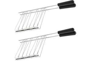 QUALTEX 2 x Qpro Sandwich Cage Compatible with Dualit Classic Toasters Sandwich Cage to Make Toasted Sandwiches in Your Dualit Toaster Sandwich Cage with Drip Tray Ideal Sandwich Toastie Maker Accessories