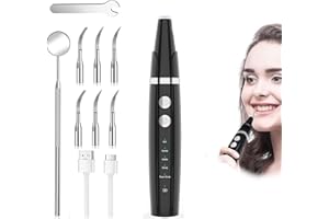 LOVE BEGANS Zahnsteinentferner Ultraschall, Zahnreinigung Set mit 5 Modi und 3 Reinigungsköpfe, Ultraschallreinigungsgerät Zähne für Pflege von Zahn Zu Hause Zahnreinigungsset Professionell für Menschen und Hunde