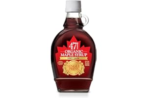 47 NORTH 47° North Single Press Organic Canadian Maple Syrup Grade A 250g (250g, Very Dark)
